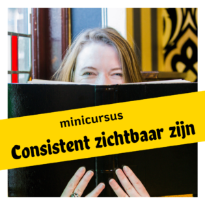 Minicursus Consistent zichtbaar zijn