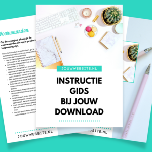 Instructiegids bij jouw download