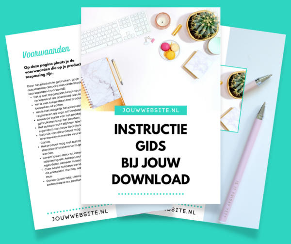 Instructiegids bij jouw download