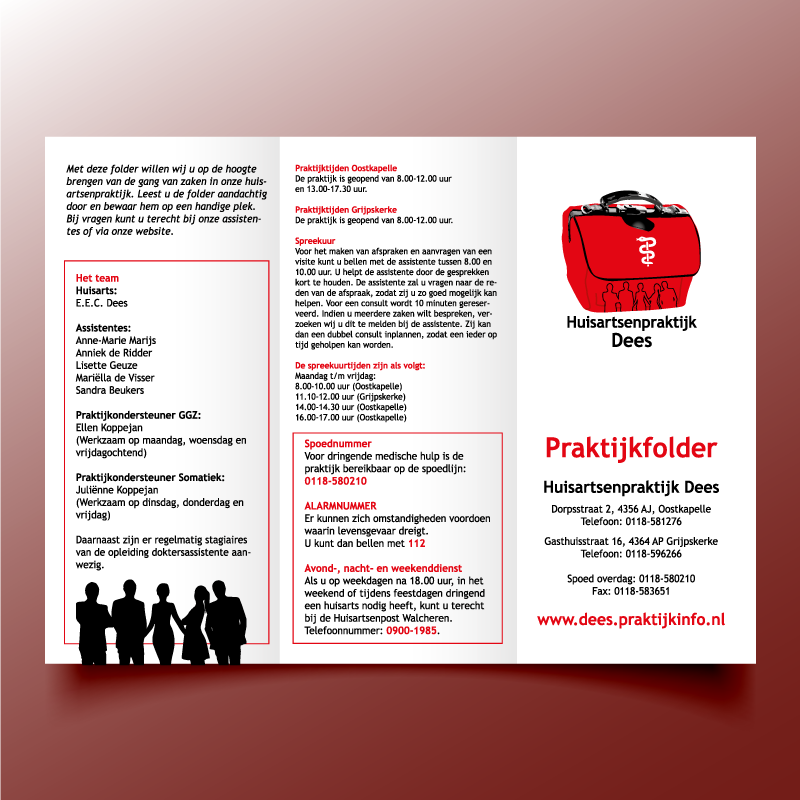 praktijkfolder-huisartsenpraktijk-Dees Folder huisartsenpraktijk Dees