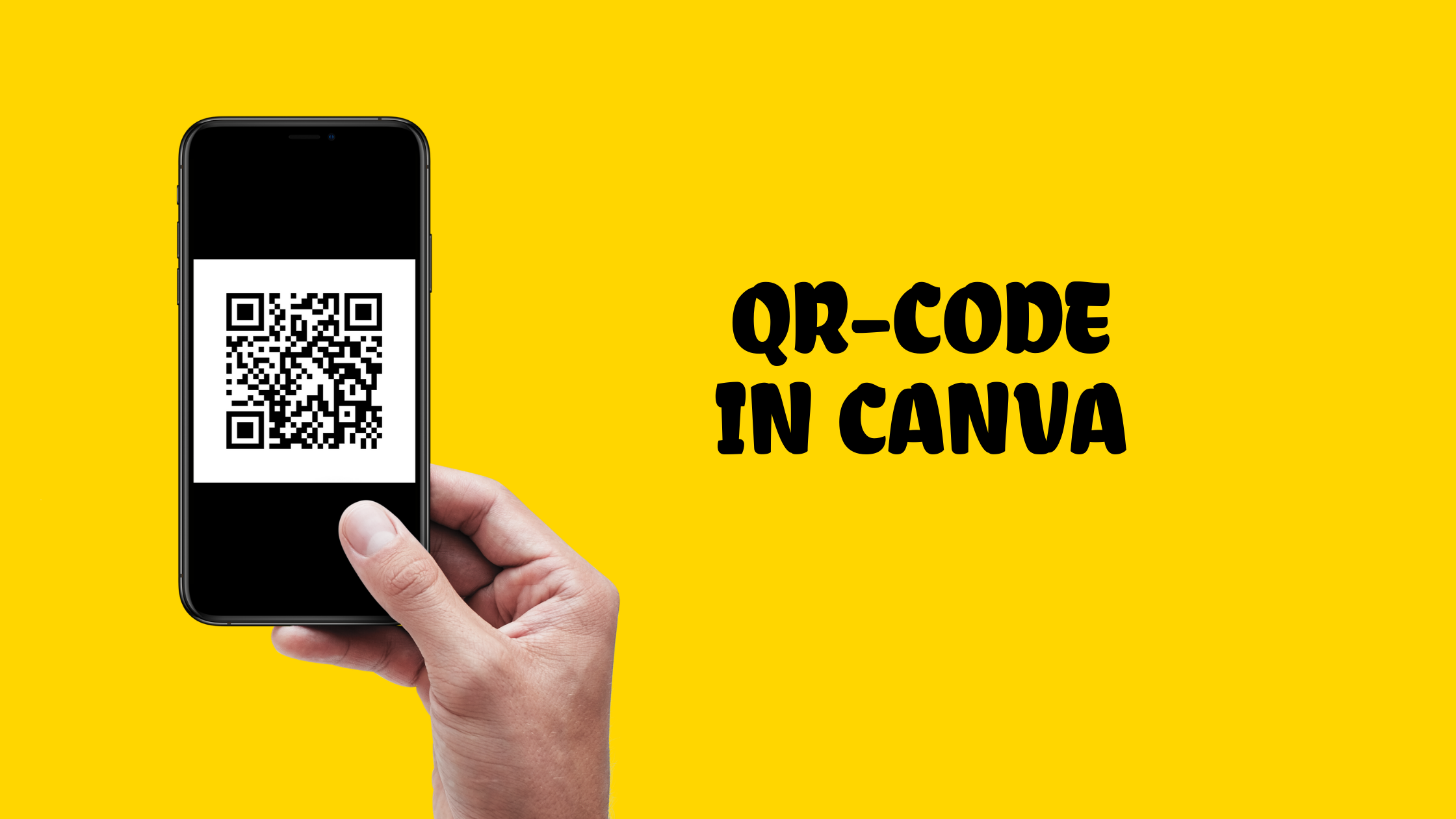 QR-code in Canva
