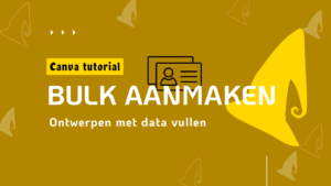 Ontwerpen in bulk aanmaken in Canva